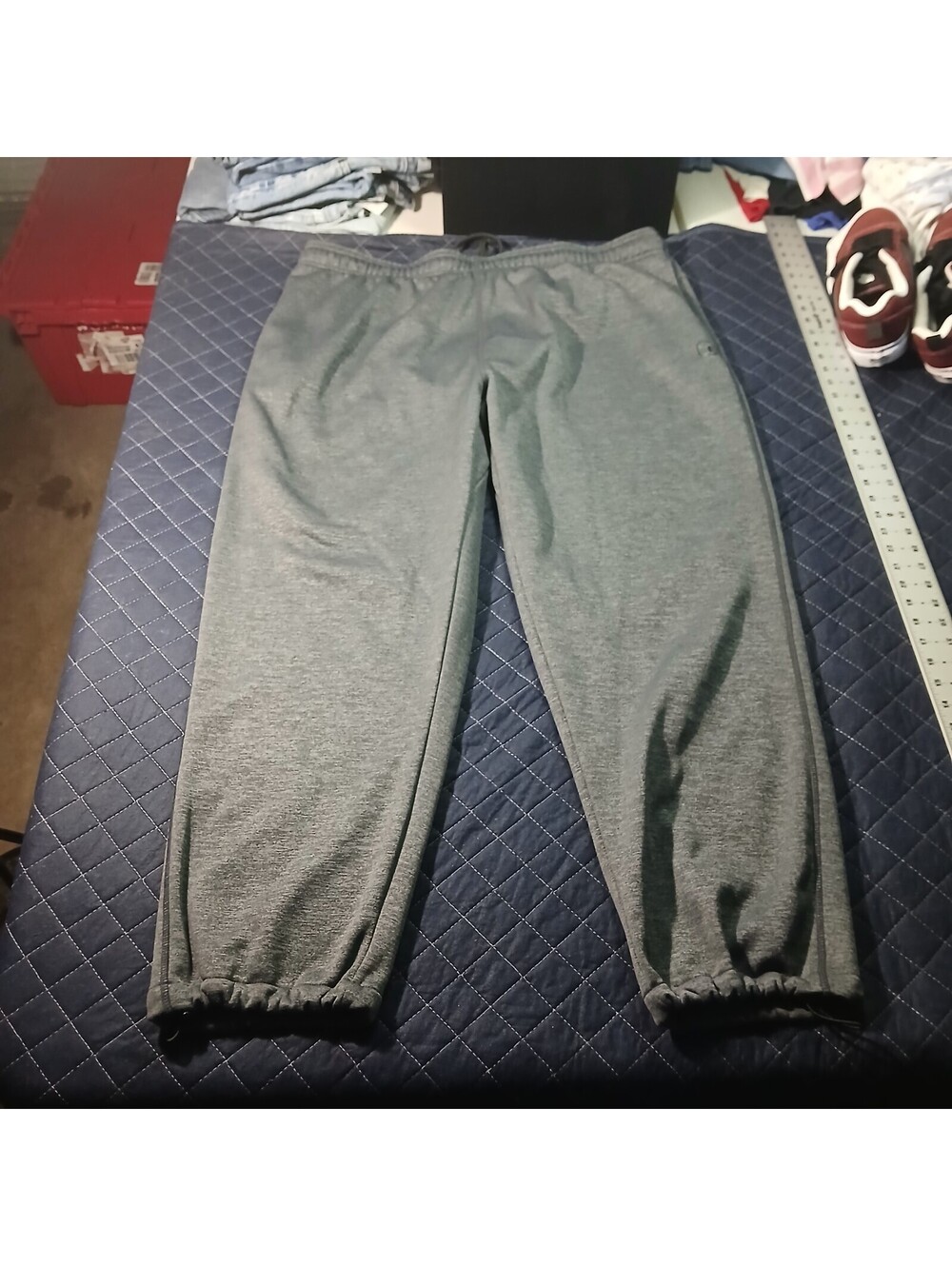 And1 Gray Fleece Jogger Sweatpants Mens 3XL Athletic Streetwear Lounge